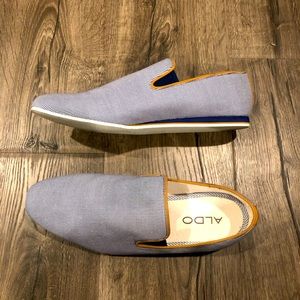 Men’s Aldo canvas slip on loafer (size: 10:43)